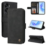 Custodia per telefono in pelle con bottone in metallo con albero della vita Skin Feel, For Honor Play 50 Plus, For Honor X6a, For Honor X50i 5G