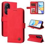 Custodia per telefono in pelle con bottone in metallo con albero della vita Skin Feel, For Honor Play 50 Plus, For Honor X6a, For Honor X50i 5G