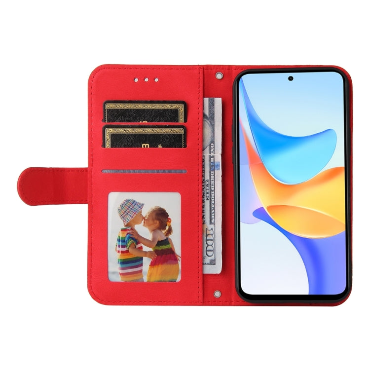 Custodia per telefono in pelle con bottone in metallo con albero della vita Skin Feel, For Honor Play 50 Plus, For Honor X6a, For Honor X50i 5G