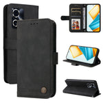 Custodia per telefono in pelle con bottone in metallo con albero della vita Skin Feel, For Honor 90 GT, For Honor 100 Pro, For Honor 100, For Honor X50i+