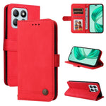 Custodia per telefono in pelle con bottone in metallo con albero della vita Skin Feel, For Honor 200 Pro, For Honor 200 Lite Global, For Honor Magic6 Pro, For Honor X8b