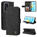 Custodia per telefono in pelle con bottone in metallo con albero della vita Skin Feel, For Honor 200 Pro, For Honor 200 Lite Global, For Honor Magic6 Pro, For Honor X8b