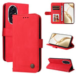 Custodia per telefono in pelle con bottone in metallo con albero della vita Skin Feel, For Honor Magic7, For Honor X60i, For Honor Play 60 Plus, For Honor 200