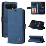 Custodia per telefono in pelle con bottone in metallo con albero della vita Skin Feel, For Honor X6d 5G / Play 60A 5G, For Honor X8d 4G, For Honor 500 / 500 Pro Global 155.8mm, For Honor Magic8 Pro