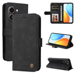 Custodia per telefono in pelle con bottone in metallo con albero della vita Skin Feel, For Honor 600 Smart 5G, For Honor Play 80 Plus 5G, For Honor 600 Global / 600 Pro Global, For Honor 600 Lite Global