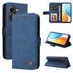 Custodia per telefono in pelle con bottone in metallo con albero della vita Skin Feel, For Honor 600 Smart 5G, For Honor Play 80 Plus 5G, For Honor 600 Global / 600 Pro Global, For Honor 600 Lite Global
