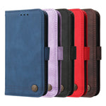 Custodia per telefono in pelle con bottone in metallo con albero della vita Skin Feel, For Honor 300 Pro, For Honor 300, For Honor X9c / Magic7 Lite, For Honor Magic7 Pro
