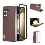 Custodia in pelle per Samsung Galaxy Z Flip6