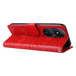 Custodia per telefono in pelle di girasole goffrata, For Honor Play 50 Plus, For Honor X6a, For Honor X50, For Honor X50i 5G