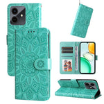 Custodia per telefono in pelle di girasole goffrata, For Honor Magic8, For Honor 400 Smart 5G / X7d 4G / Play 10T 5G, For Honor Play10 4G, For Honor Play 70 Plus