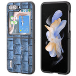 Custodia in vera pelle Mahjong per Samsung Galaxy Z Flip5
