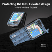 Custodia in vera pelle Mahjong per Samsung Galaxy Z Flip5