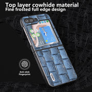 Custodia in vera pelle Mahjong per Samsung Galaxy Z Flip5