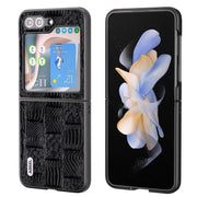 Custodia in vera pelle Mahjong per Samsung Galaxy Z Flip5