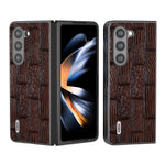 Custodia in vera pelle Mahjong per Samsung Galaxy Z Flip5