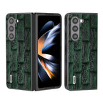 Custodia in vera pelle Mahjong per Samsung Galaxy Z Flip5