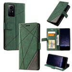 Custodia portafoglio in pelle flip per Redmi 12 4G
