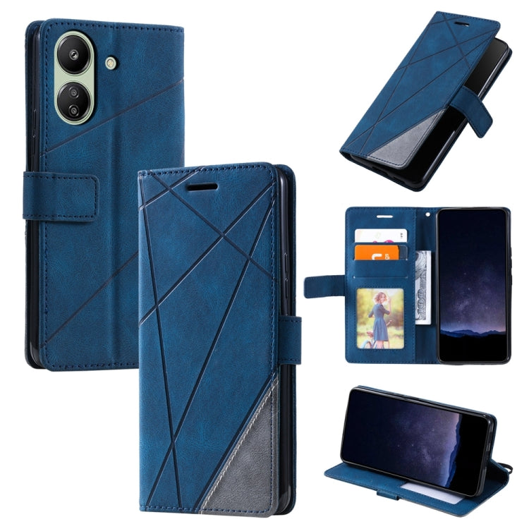 Custodia per cellulare in pelle flip con giunzione orizzontale al tatto, For Xiaomi Redmi 13C, For Xiaomi Redmi Note 13 Pro+, For Xiaomi Redmi Note 13 Pro 5G, For Xiaomi 13T / Redmi K60 Ultra