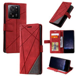 Custodia portafoglio in pelle flip per Xiaomi Redmi 13C