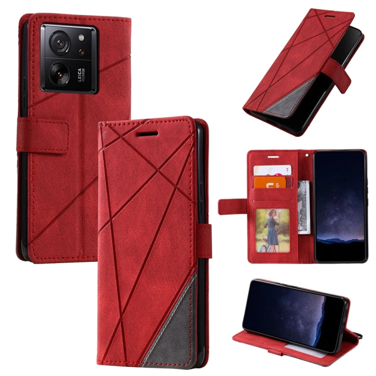 Custodia portafoglio in pelle flip per Xiaomi Redmi 13C