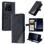 Custodia portafoglio in pelle flip per Xiaomi Redmi 13C
