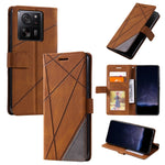 Custodia portafoglio in pelle flip per Xiaomi Redmi 13C