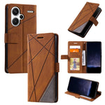 Custodia portafoglio in pelle flip per Xiaomi Redmi 13C