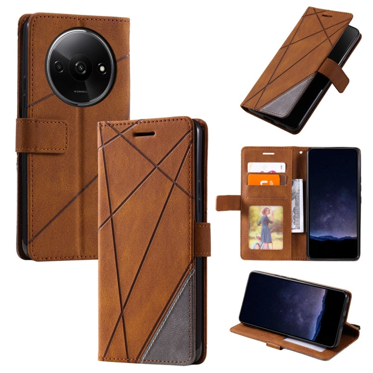 Custodia portafoglio in pelle flip per Xiaomi Redmi A3