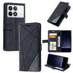 Custodia portafoglio in pelle flip per Xiaomi Redmi A3