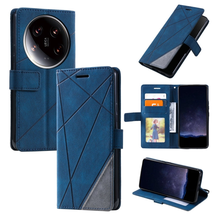 Custodia per cellulare in pelle flip con giunzione orizzontale al tatto, For Xiaomi 14 Ultra, For Xiaomi 14 Pro, For Xiaomi 14, For Xiaomi Redmi Note 13 5G