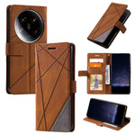 Custodia portafoglio in pelle flip per Xiaomi 14 Ultra