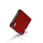 Custodia in pelle con motivo coccodrillo per Samsung Galaxy Z Fli