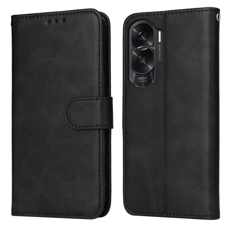 Custodia per telefono in pelle a conchiglia con struttura in vitello classico, For Honor Play 50 Plus, For Honor X6a, For Honor X50, For Honor X50i 5G