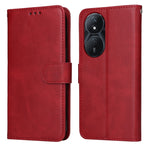 Custodia per telefono in pelle a conchiglia con struttura in vitello classico, For Honor Play 50 Plus, For Honor X6a, For Honor X50, For Honor X50i 5G
