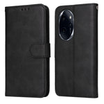 Custodia per telefono in pelle a conchiglia con struttura in vitello classico, For Honor 90 GT, For Honor 100 Pro, For Honor 100, For Honor X50i+
