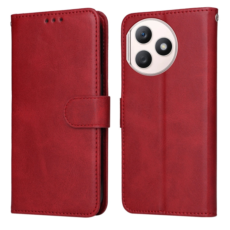 Custodia per telefono in pelle a conchiglia con struttura in vitello classico, For Honor 90 GT, For Honor 100 Pro, For Honor 100, For Honor X50i+