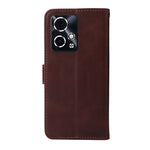 Custodia per telefono in pelle a conchiglia con struttura in vitello classico, For Honor 90 GT, For Honor 100 Pro, For Honor 100, For Honor X50i+