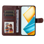 Custodia per telefono in pelle a conchiglia con struttura in vitello classico, For Honor 90 GT, For Honor 100 Pro, For Honor 100, For Honor X50i+