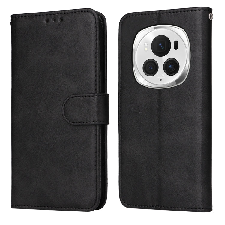 Custodia per telefono in pelle a conchiglia con struttura in vitello classico, For Honor 200 Pro, For Honor 200 Lite Global, For Honor Magic6 Pro, For Honor X8b