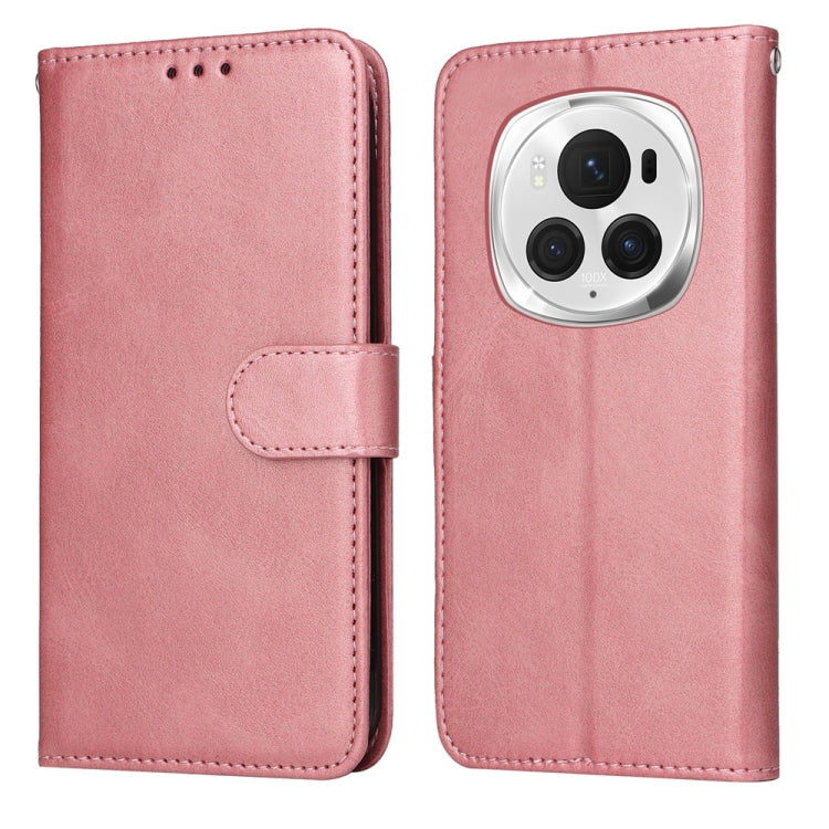 Custodia per telefono in pelle a conchiglia con struttura in vitello classico, For Honor 200 Pro, For Honor 200 Lite Global, For Honor Magic6 Pro, For Honor X8b
