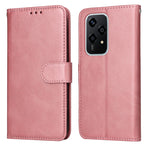 Custodia per telefono in pelle a conchiglia con struttura in vitello classico, For Honor 200 Pro, For Honor 200 Lite Global, For Honor Magic6 Pro, For Honor X8b