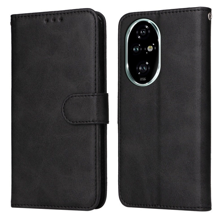 Custodia per telefono in pelle a conchiglia con struttura in vitello classico, For Honor 200 Pro, For Honor 200 Lite Global, For Honor Magic6 Pro, For Honor X8b
