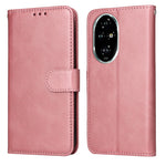 Custodia per telefono in pelle a conchiglia con struttura in vitello classico, For Honor 200 Pro, For Honor 200 Lite Global, For Honor Magic6 Pro, For Honor X8b