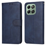 Custodia per telefono in pelle a conchiglia con struttura in vitello classico, For Honor X5c Plus, For Honor X70 5G, For Honor X6b 4G / X6c 4G / X5b / X5b Plus, For Honor Play 60