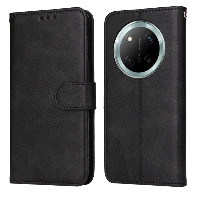 Custodia per telefono in pelle a conchiglia con struttura in vitello classico, For Honor 300 Pro, For Honor 300, For Honor X9c / Magic7 Lite, For Honor Magic7 Pro