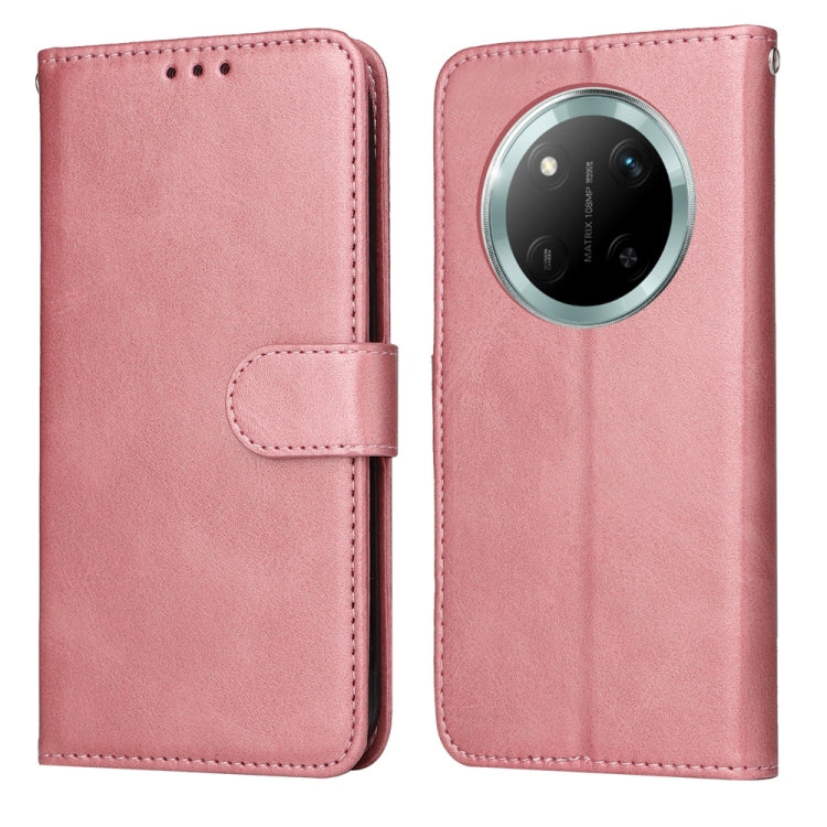Custodia per telefono in pelle a conchiglia con struttura in vitello classico, For Honor 300 Pro, For Honor 300, For Honor X9c / Magic7 Lite, For Honor Magic7 Pro