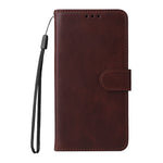 Custodia per telefono in pelle a conchiglia con struttura in vitello classico, For Honor Magic7, For Honor X60i, For Honor Play 60 Plus, For Honor 200