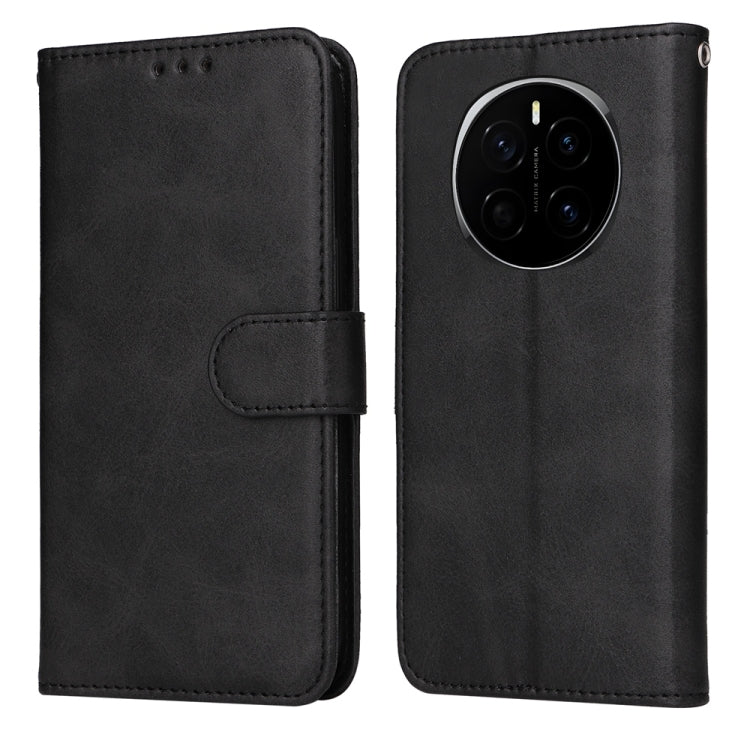 Custodia per telefono in pelle a conchiglia con struttura in vitello classico, For Honor Magic7, For Honor X60i, For Honor Play 60 Plus, For Honor 200