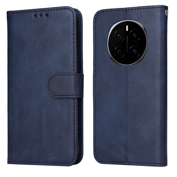 Custodia per telefono in pelle a conchiglia con struttura in vitello classico, For Honor Magic7, For Honor X60i, For Honor Play 60 Plus, For Honor 200