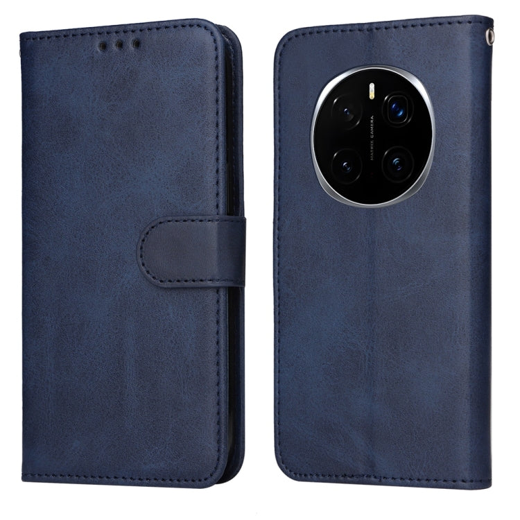 Custodia per telefono in pelle a conchiglia con struttura in vitello classico, For Honor 300 Pro, For Honor 300, For Honor X9c / Magic7 Lite, For Honor Magic7 Pro